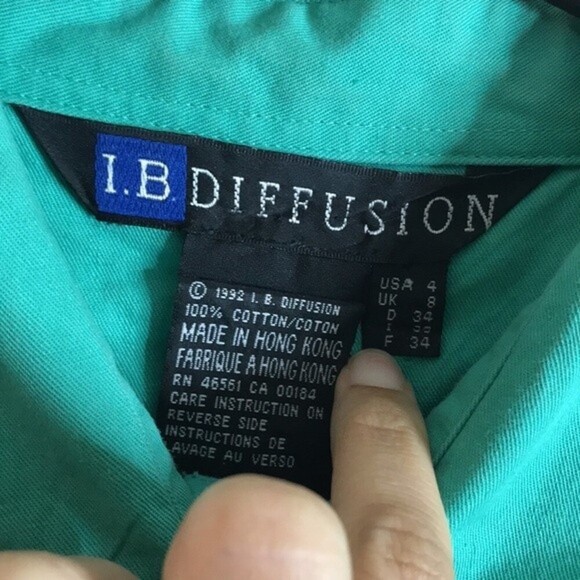 IB Diffusion 1992 vintage embroidered western bottom down top size 4 - Picture 6 of 11